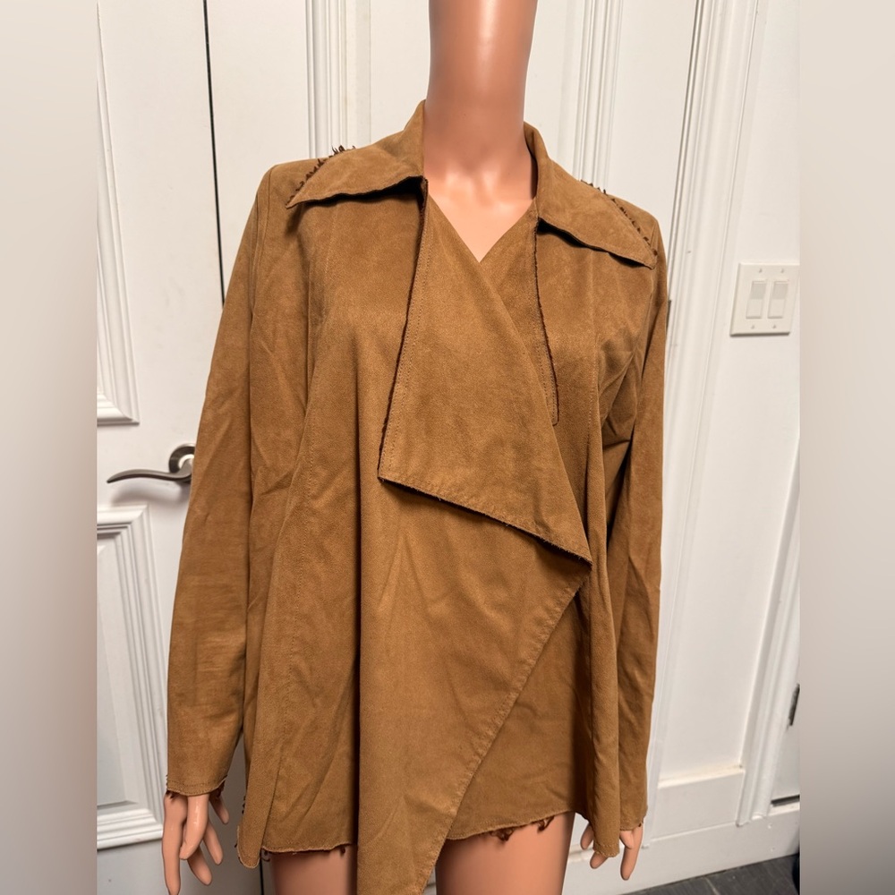 lightweight suede jacket